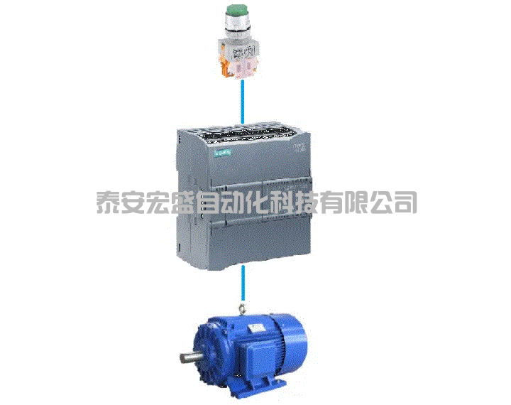 西門子1200PLC基本指令學(xué)習(xí)——電機(jī)一鍵啟?？刂瞥绦蚓帉懪c解析